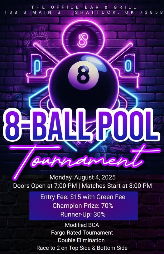 Tournament flyer / rules image